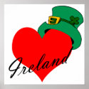 I Heart Ireland posters