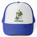 I heart Irish Dance Clover hats
