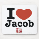 I Heart Jacob Mousepad