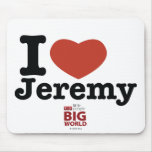 I Heart Jeremy Mousepad