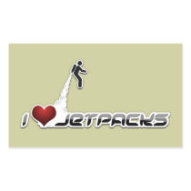I heart jetpacks sticker