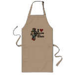 I Heart Killing All Humans Aprons