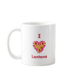 I HEART LANTANA mug
