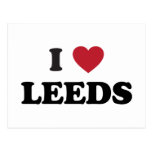 I Heart Leeds England Postcards