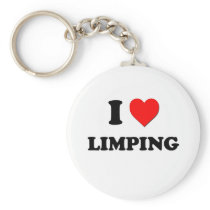 I Heart Limping keychains