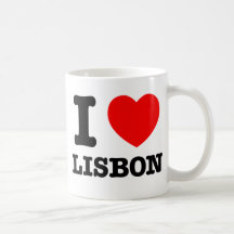 I Heart Lisbon Mug