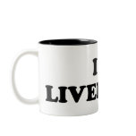 I Heart Liverpool England mugs