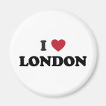 I Heart London England Refrigerator Magnet