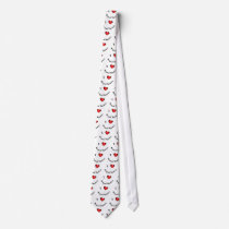 I Heart (Love) Afghan Hounds Tie