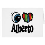 I Heart (Love) Alberto cards