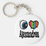 I Heart (Love) Alexandrea Keychains