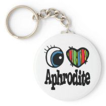 I Heart (Love) Aphrodite Key Chains