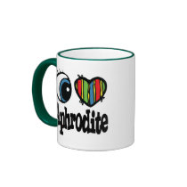 I Heart (Love) Aphrodite Mugs