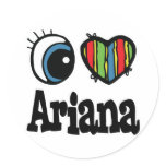 I Heart (Love) Ariana stickers