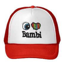 I Heart (Love) Bambi Hat