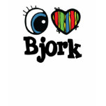 I Heart (Love) Bjork t-shirts