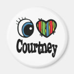 I Heart (Love) Courtney Magnet