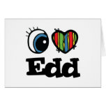 I  Heart (Love) Edd cards