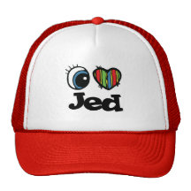 I Heart (Love) Jed Trucker Hat