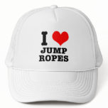 I HEART (LOVE) jump ropes hats