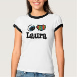 I Heart (Love) Laura t-shirts
