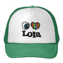 I Heart (Love) Lola Trucker Hat