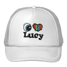 I Heart (Love) Lucy Hats