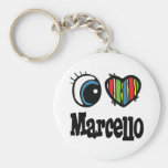 I Heart (Love) Marcello Keychain