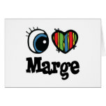 I Heart (Love) Marge cards