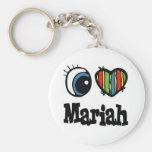 I Heart (Love) Mariah Key Chains