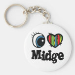 I Heart (Love) Midge Keychain