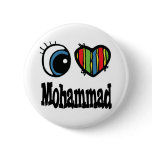 I Heart (Love) Mohammad buttons