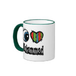 I Heart (Love) Mohammad mugs