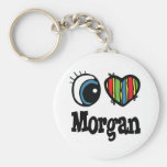 I Heart (Love) Morgan Key Chain