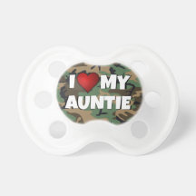 I (heart) Love My Auntie - Baby Pacifier