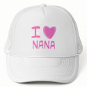 I Heart (Love) nana hats