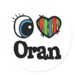 I Heart (Love) Oran stickers