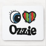 I Heart (Love) Ozzie mousepads