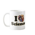 I Heart Love Science Anatomically Correct mugs