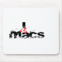 I Heart MAcs (red) mousepads