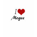 I Heart Mcgee t-shirts