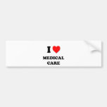 I Heart Medical Care Bumper Stickers