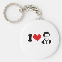 I HEART MITT ROMNEY 2012 KEY CHAIN