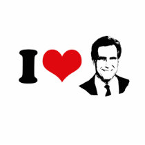 I HEART MITT ROMNEY 2012 PHOTO CUT OUT