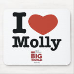 I Heart Molly Mousepad
