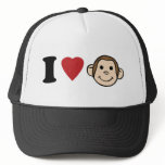 I Heart Monkeys hats
