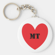 I Heart Montana Keychain