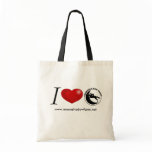 I heart Moonshadow - tote bag/grocery bag