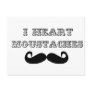 I Heart Moustaches Post Cards