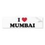 I Heart Mumbai India Bumper Stickers